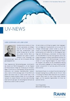 EnergyCuring Magazine UV News Cover nr. 48